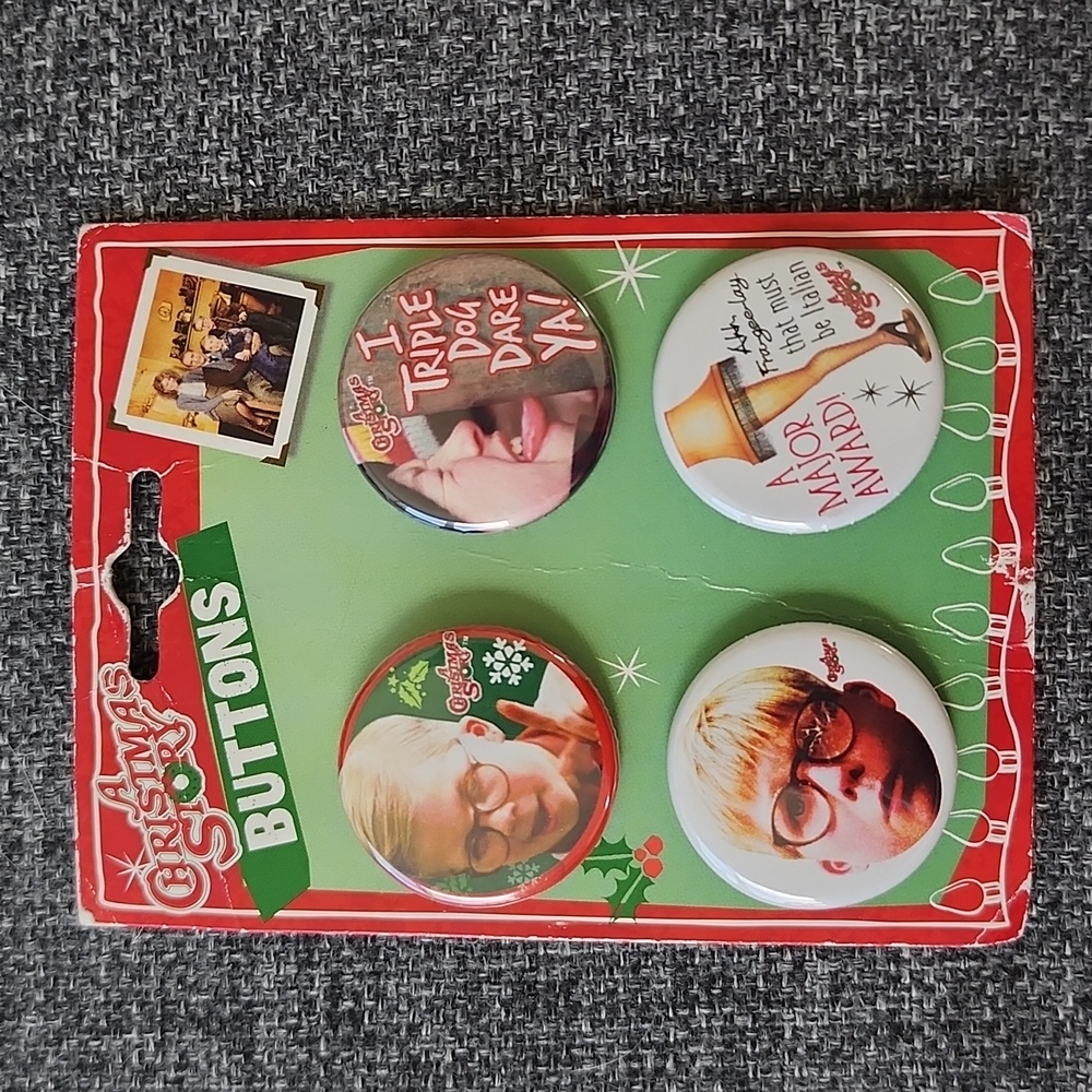A Christmas Story Button Pins